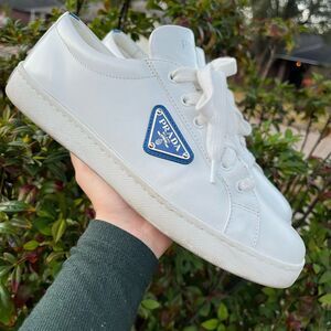 PRADA Downtown Lane Prax Montecarlo America’s Cup Logo Sneakers Sz. 39